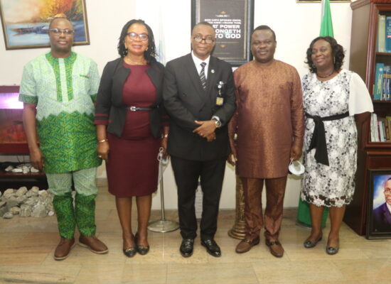 SGS Management Team Pays Courtesy Visit to the VC, University of Port Harcourt